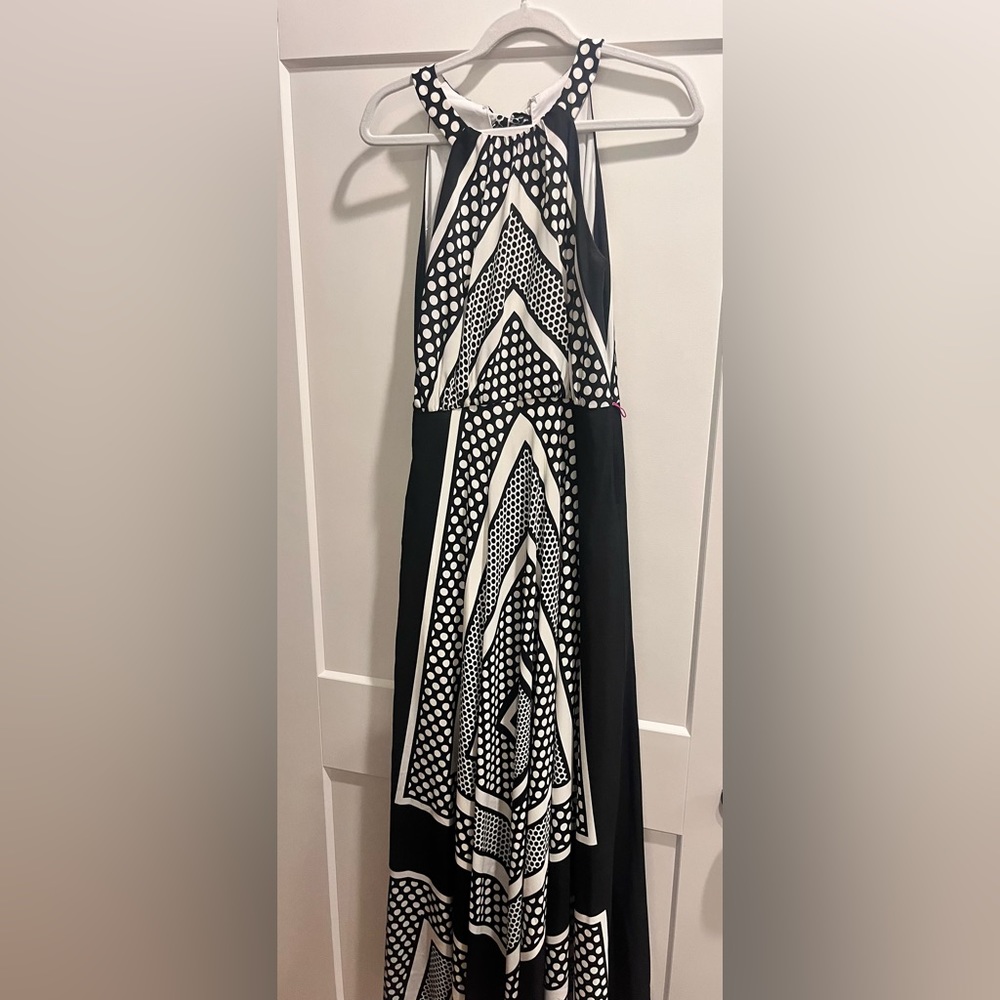 Eliza J Scarf Print Maxi Dress - 8